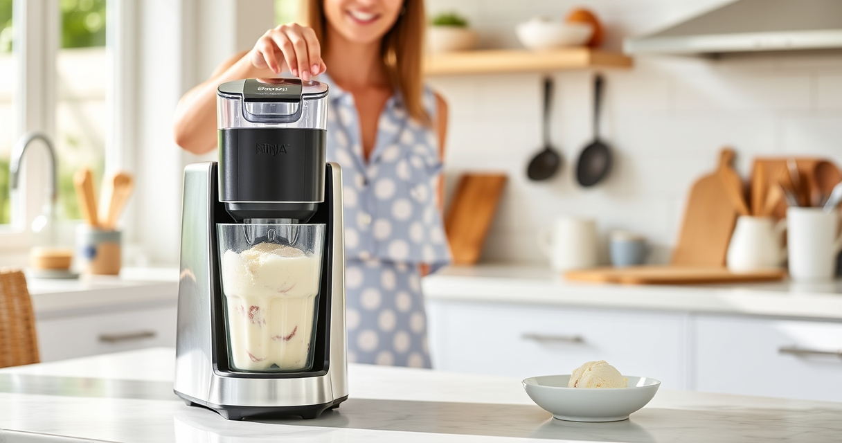 Keep Your Ninja CREAMi Deluxe Ice Cream Maker Cool & Clean All Summer