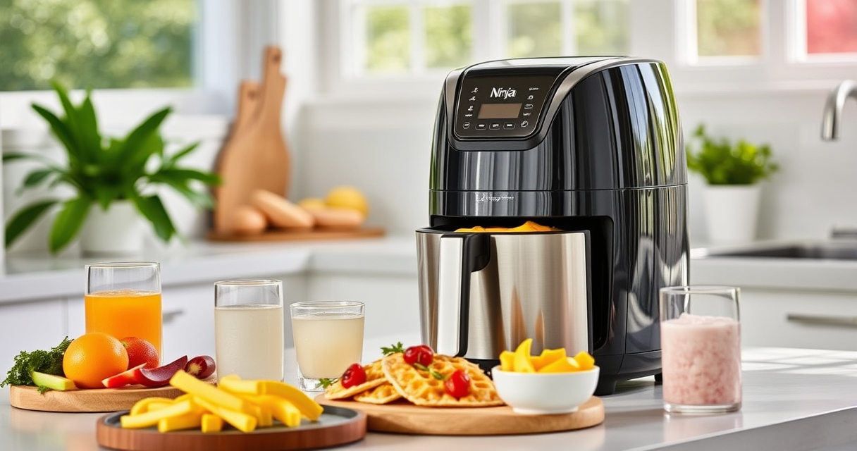 Make Summer Snacking Easy with the Ninja Crispi Pro 6-in-1 Glass Air Fryer