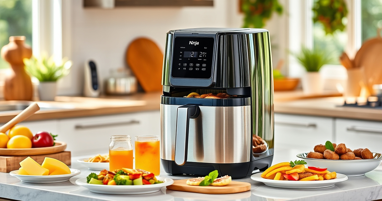 Ninja DoubleStack XL Air Fryer: Effortless Summer Pool Party Cooking