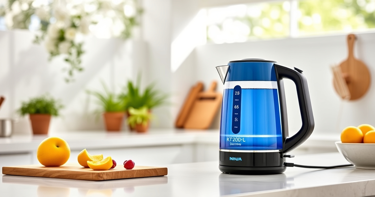 Ninja KT200BL Precision Temp Kettle: Perfect for Summer Tea and Coffee