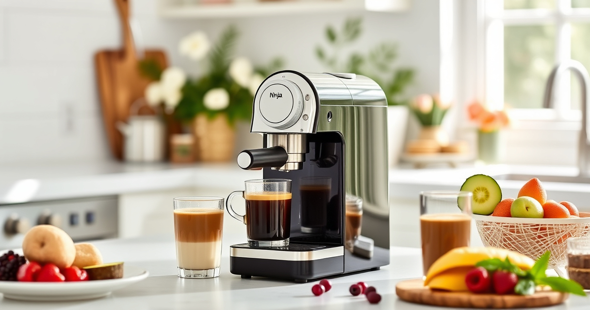 Ninja Luxe Café Mini: Perfect Summer Coffee Moments at Home