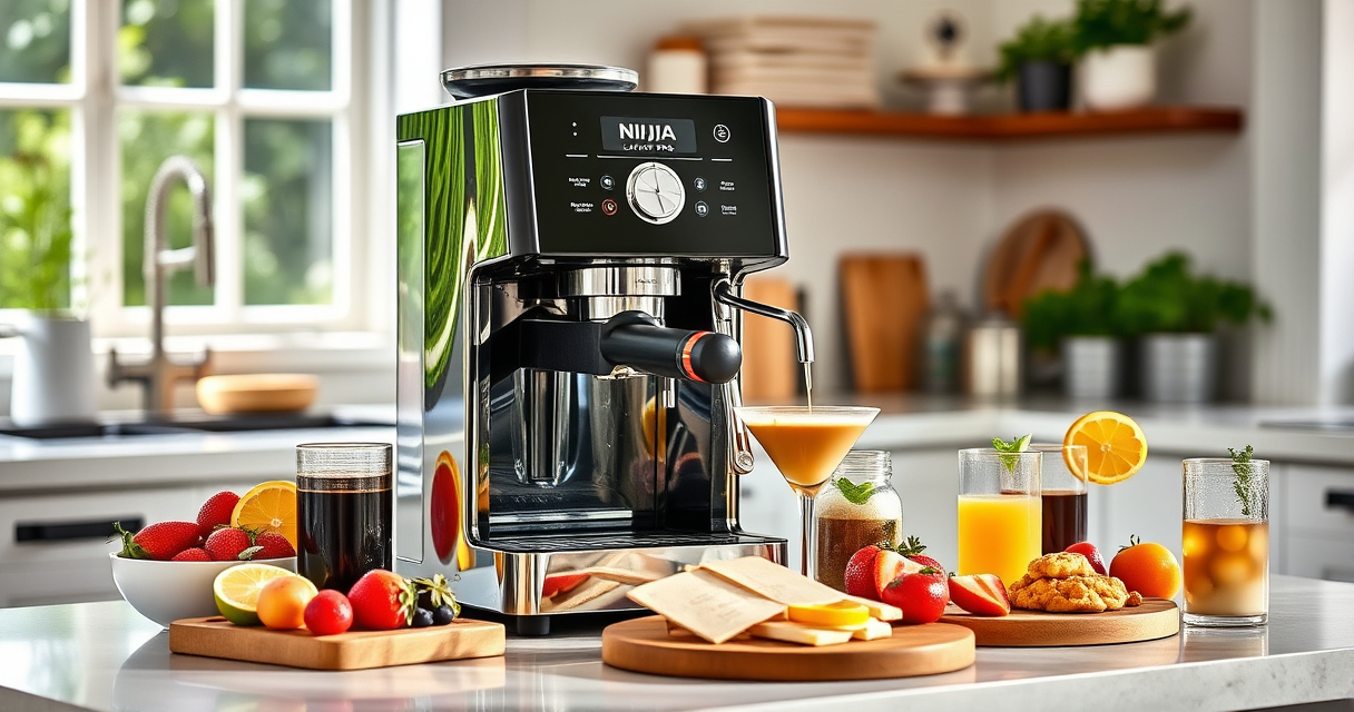 Ninja Luxe Café Pro Espresso Machine: Your Summer Evening’s Stylish Coffee Companion