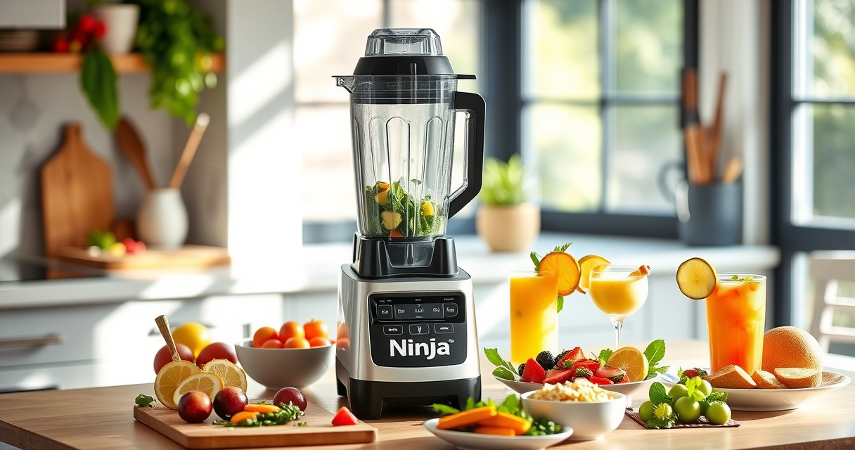 Ninja Professional Blender: Effortless Pool Party Smoothies