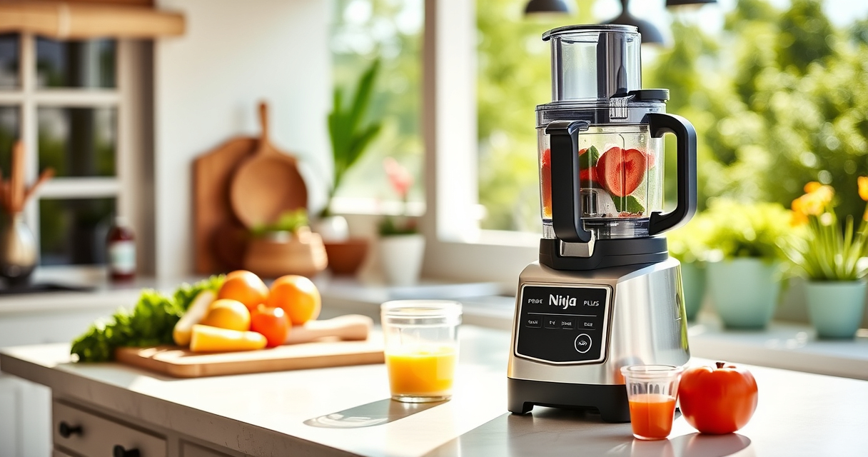 Ninja Professional Plus Food Processor: Summer Meal Prep Made Easy