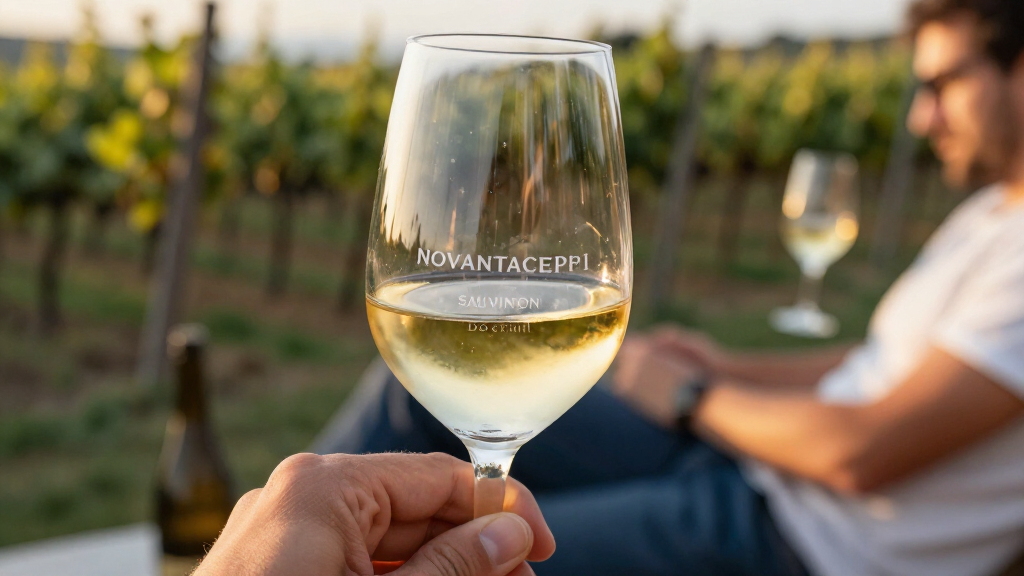 Novantaceppi Sauvignon Blanc DOC Friuli – Italian White Wine, Gold Medal Winner, Tropical & Citrus Notes