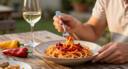 Pici In Salsa Di Peperoni Crudi