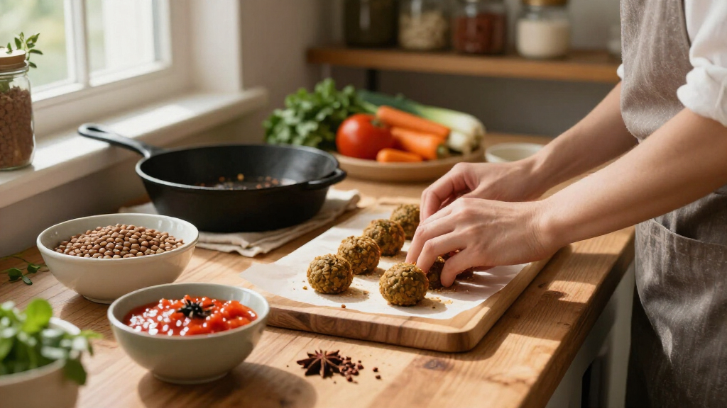 Polpette Di Lenticchie, 3 Ricette Vegane: Fritte, Al Sugo, Al Curry