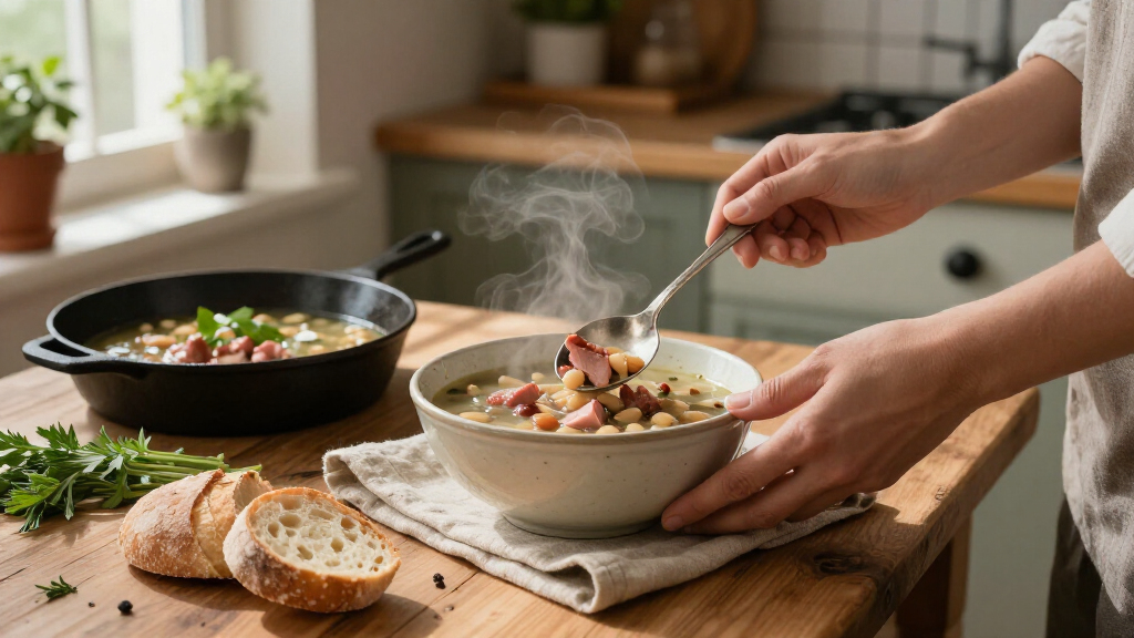 The Nostalgic Ham And Bean Soup Recipe That Takes Me Back