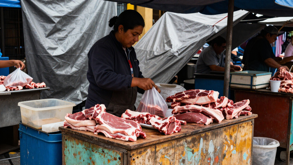 Unregulated Meat Stalls In Bogotá Pose Food Safety Risks